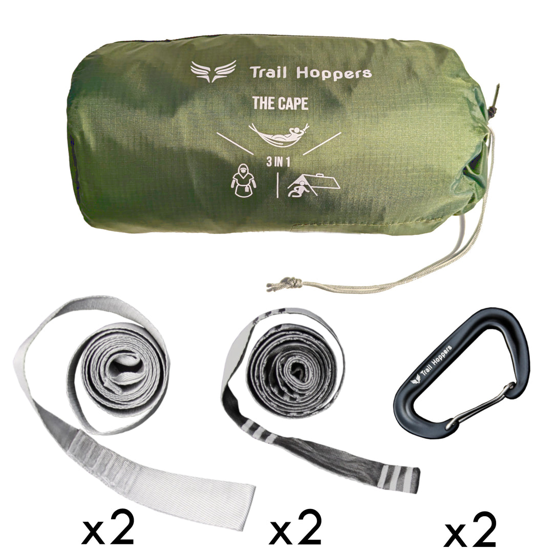 Pack Aventure : Cape 3-en-1 + Kit de Suspension Ultraléger