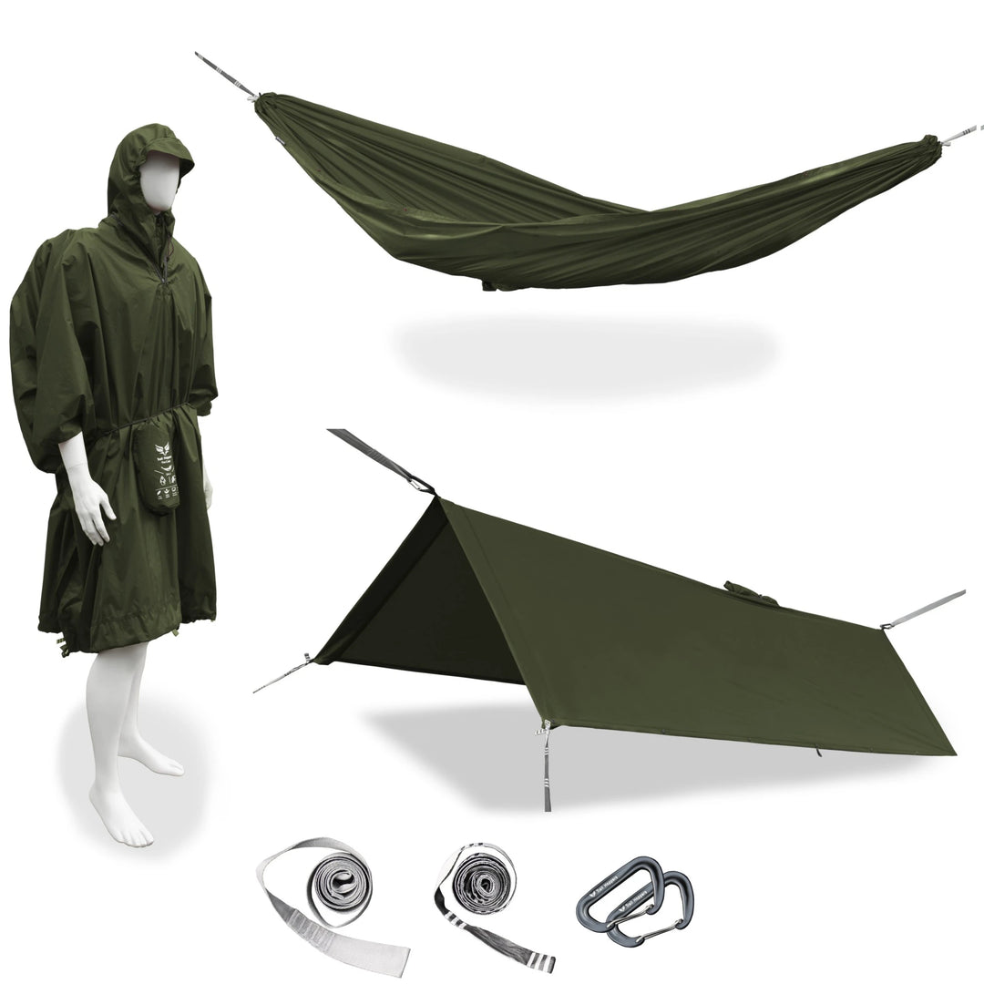 hängematte tarp set 3-in-1-Cape – Trail Hoppers